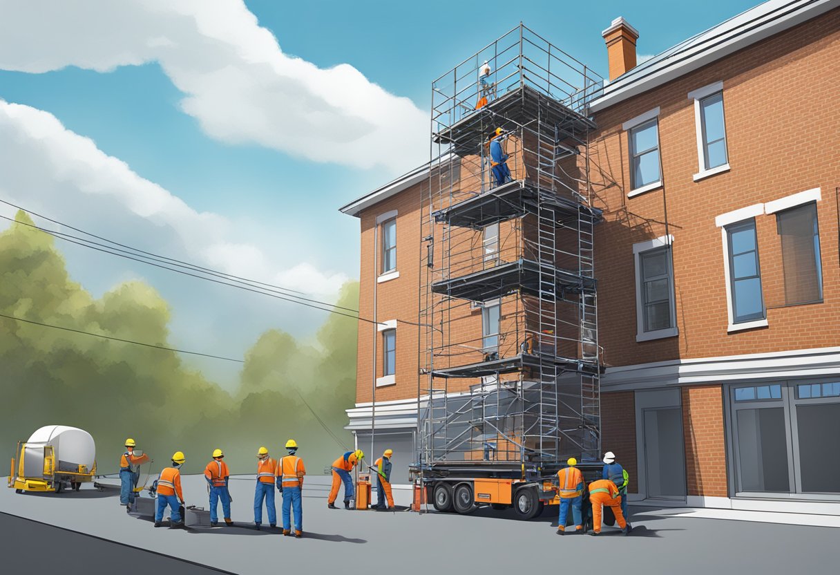 Chimney Hoist Scaffold: A Comprehensive Guide - DXCM