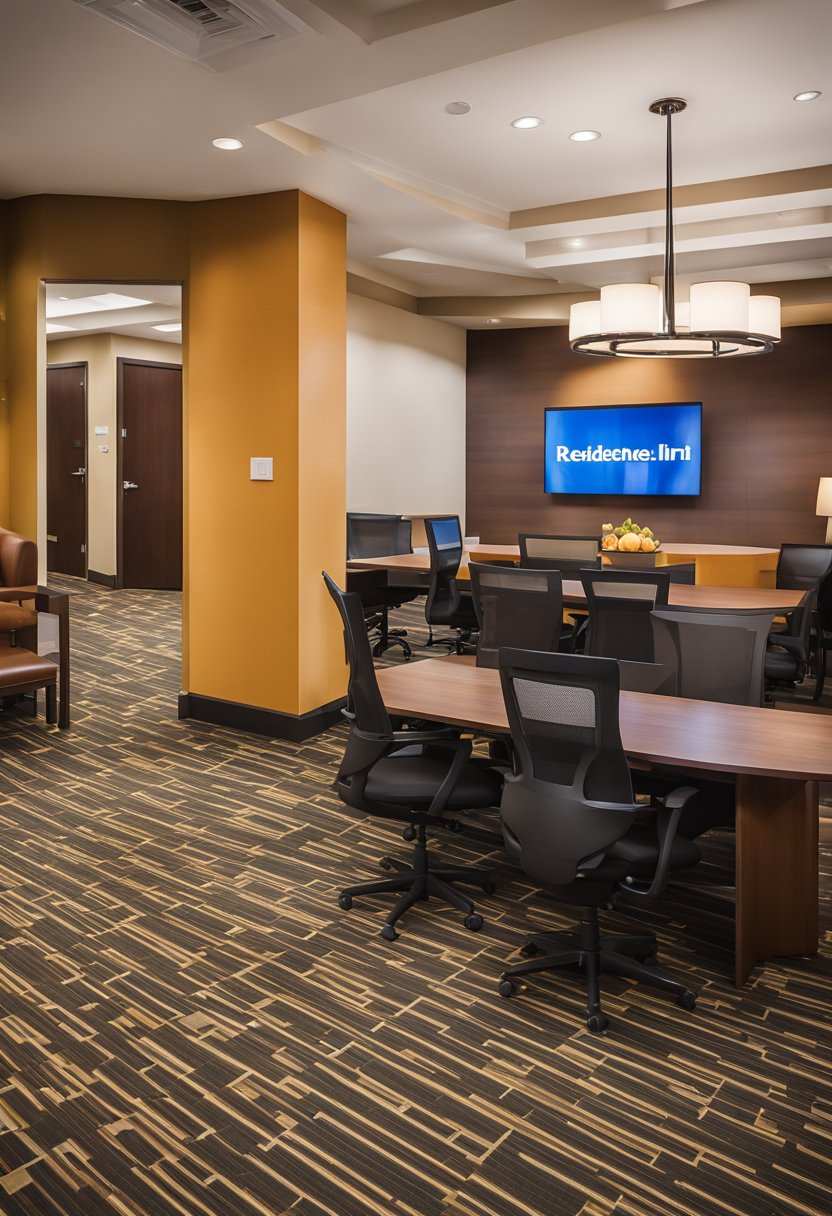 The Residence Inn by Marriott Waco hotel in Waco features modern conference facilities and spacious accommodations for guests