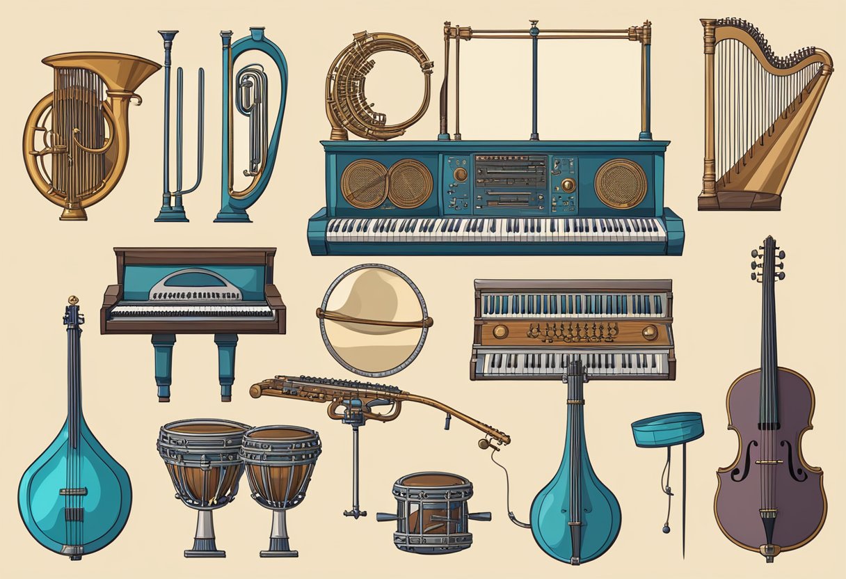 Ancient musical instruments and technologies are being used in modern music
