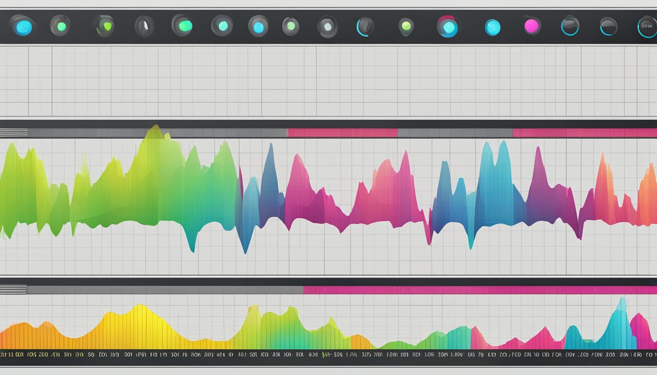 A heart rate monitor displays a steady, regular pulse