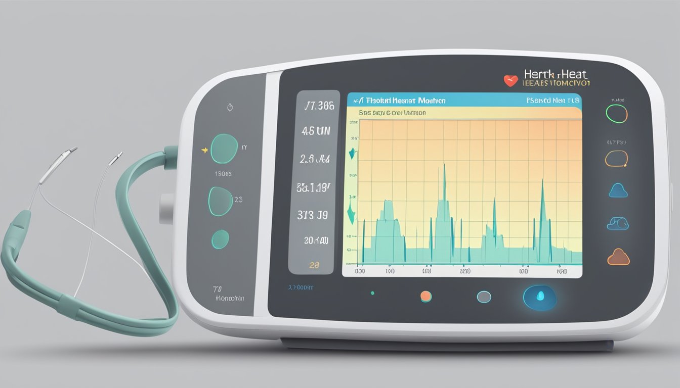 A fetal heart rate monitor displays a steady rhythm at 7 weeks. The clinical significance and follow-up of the heartbeat are highlighted in the scene