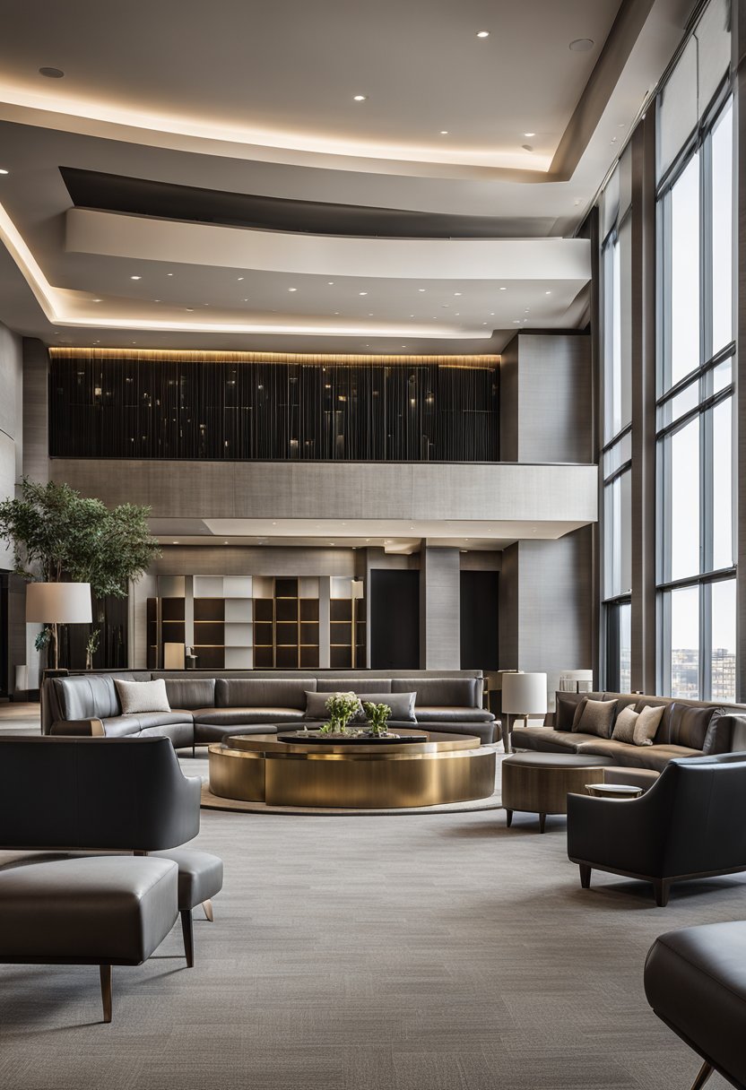 Waco's Luxury Hotel Packages 2024: The AC Hotel by Marriott Waco Downtown exudes luxury with its sleek modern design, expansive lobby, and panoramic city views