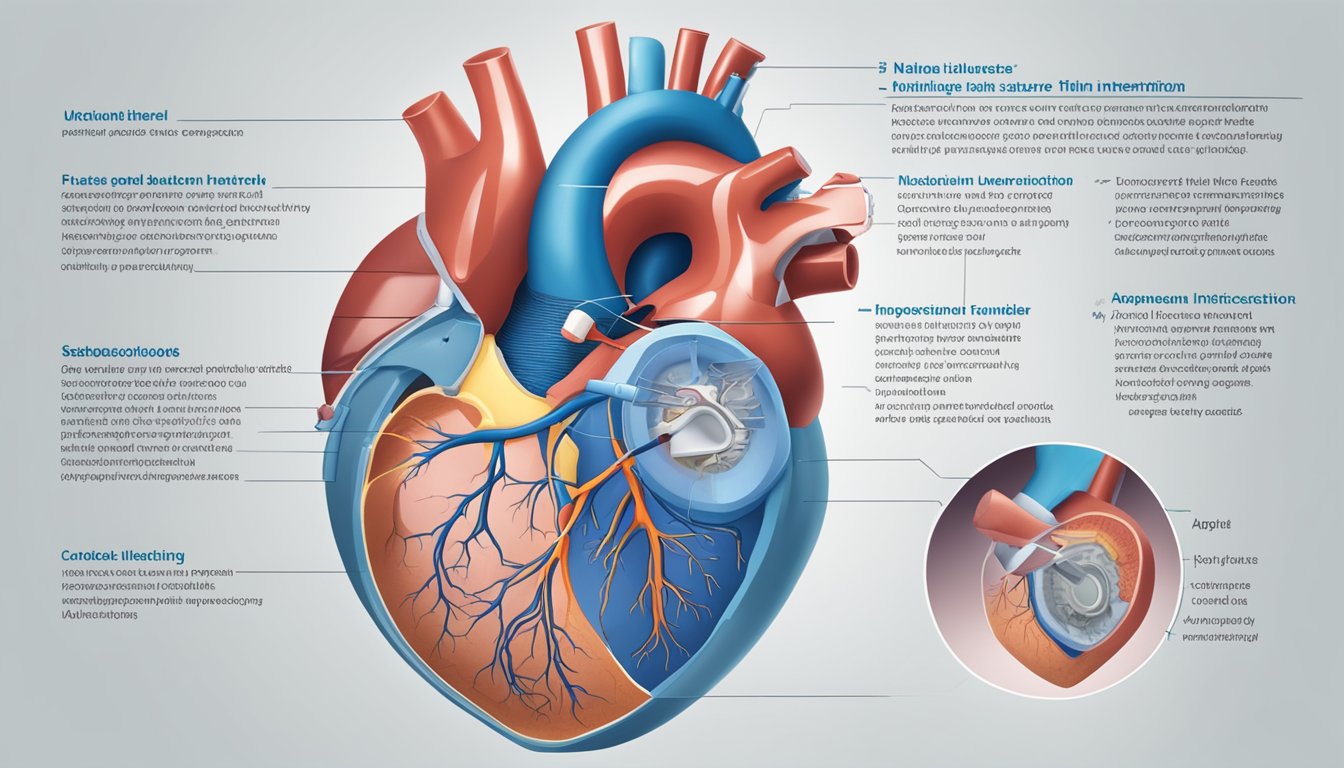 A fused heart valve causes potential complications. Management includes monitoring and possible surgical intervention