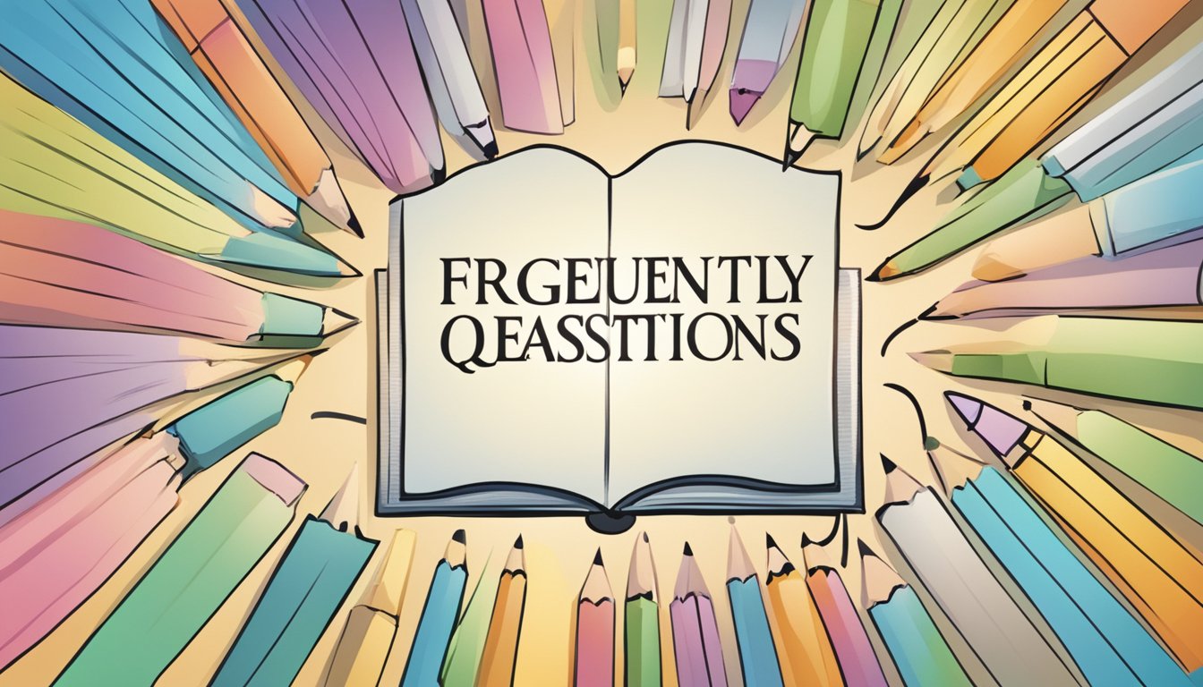 A blinking "Frequently Asked Questions" light