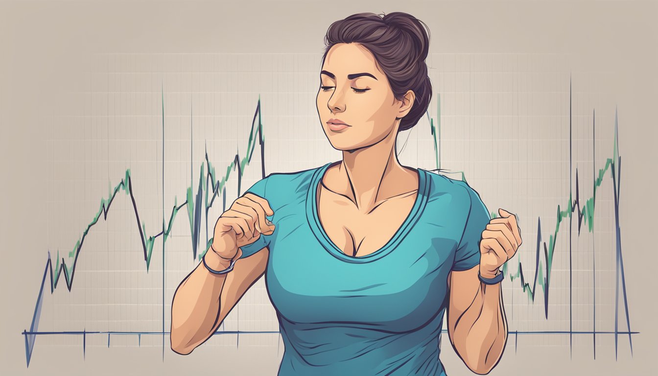 A woman's heart rate spikes postpartum due to stress and physical exertion