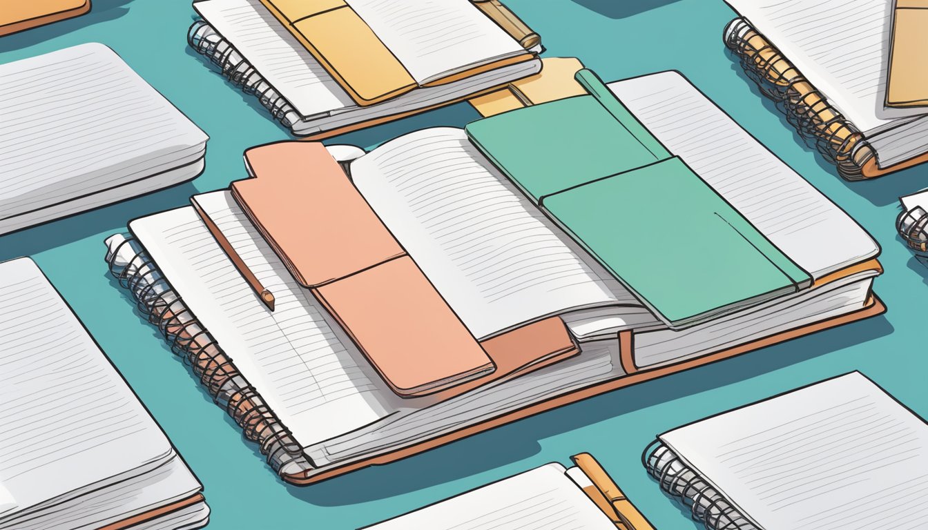 A stack of heart failure journals with high impact factors arranged on a desk