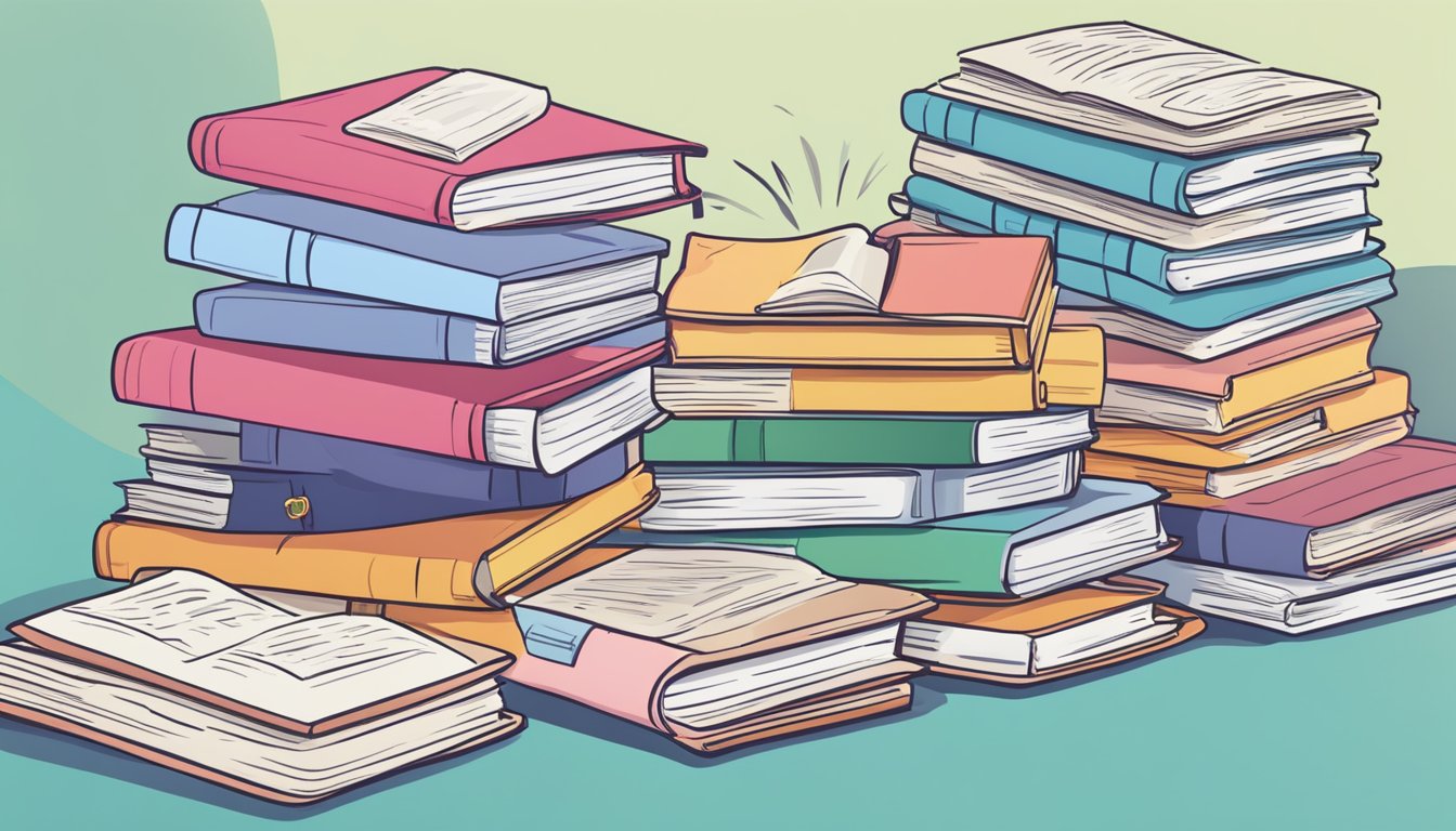 A stack of heart failure journals with high impact factors, arranged neatly on a desk