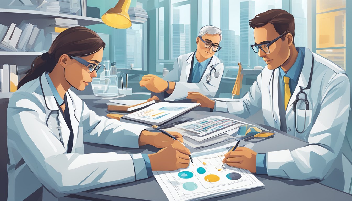 Scientists analyze data, write papers, and publish in heart failure journals with high impact factors