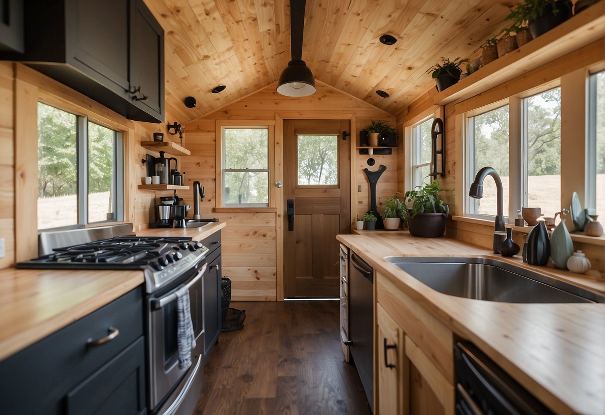 Tiny House Nation showcases innovative small homes, highlighting their design and functionality. The show does not pay for the houses, but instead provides guidance and expertise in creating the perfect tiny home