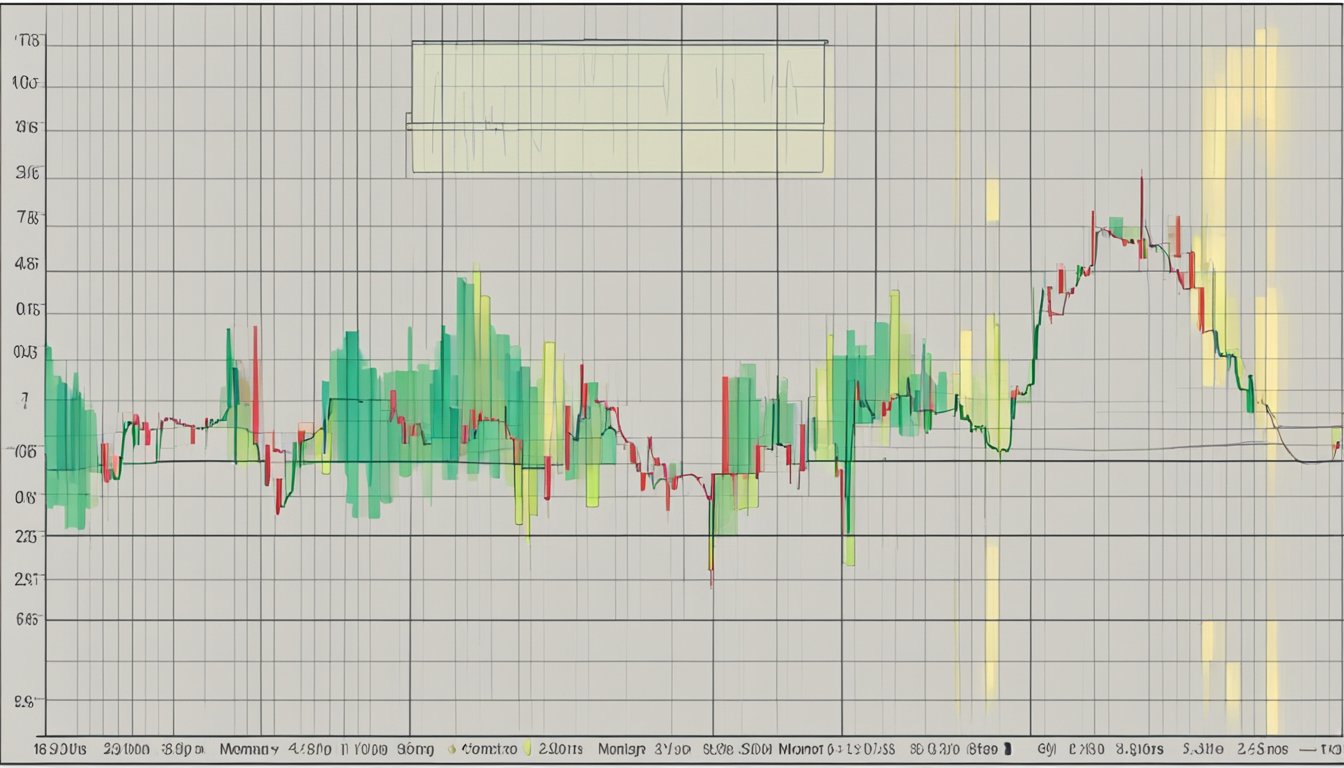 A heart rate monitor displays a steady resting heart rate