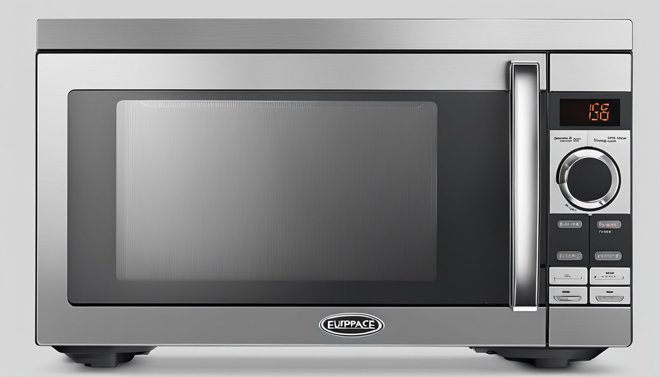 The Europace microwave oven features digital controls, multiple cooking modes, and a spacious interior. Its sleek design and stainless steel finish make it a stylish addition to any kitchen