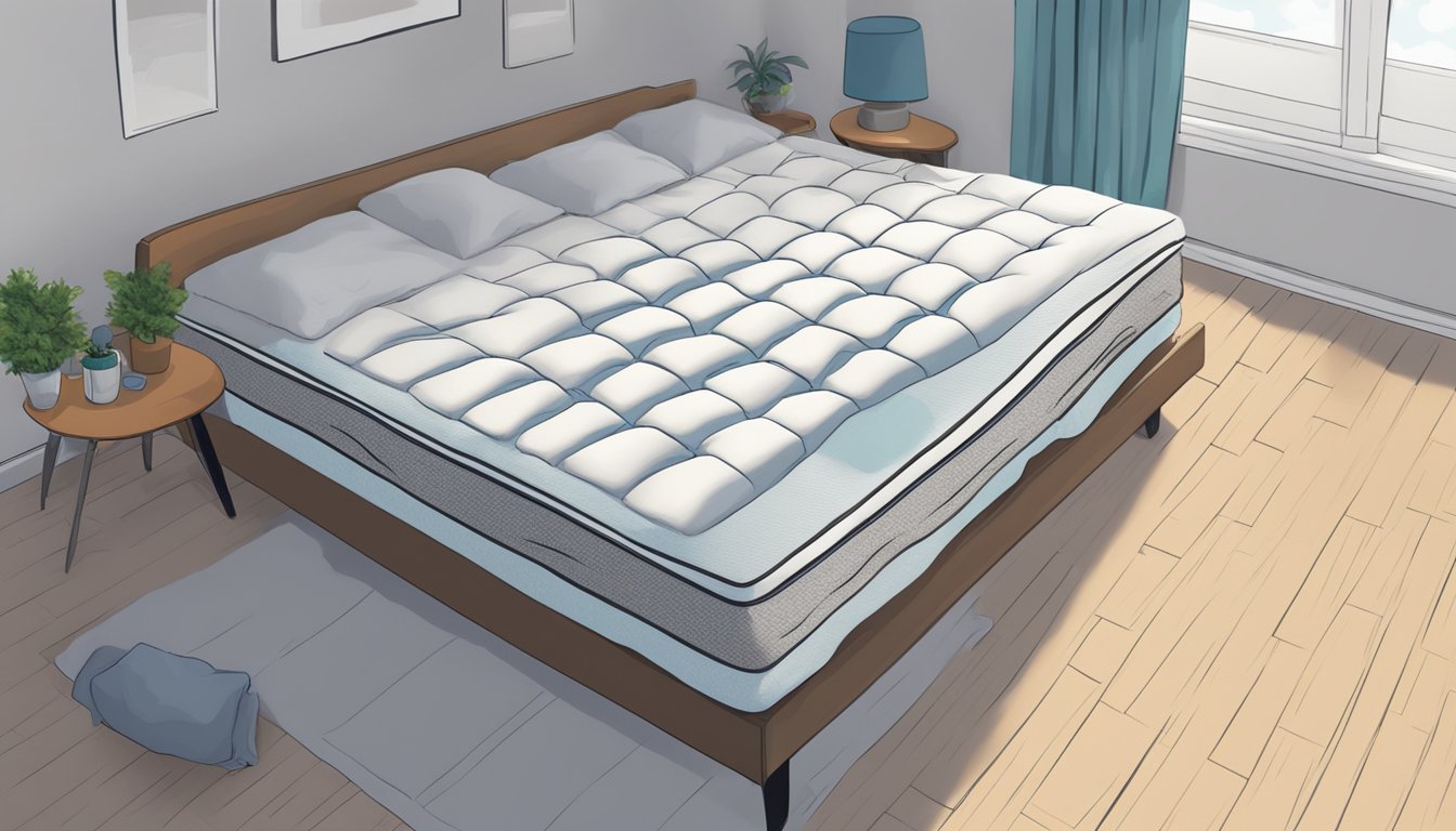 A sagging mattress causes discomfort, leading to poor sleep quality