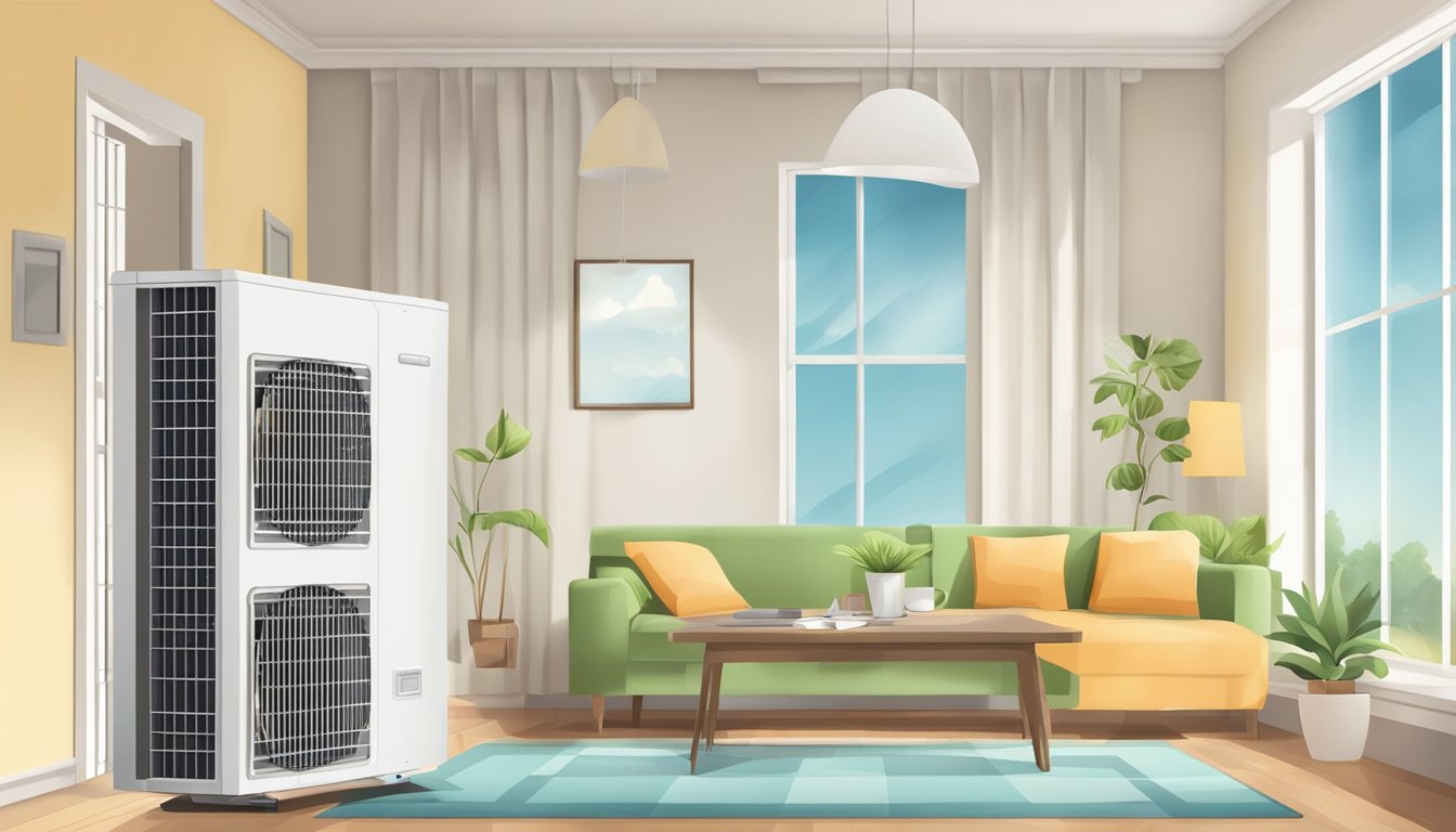 The air conditioner blows warm air, failing to cool the room