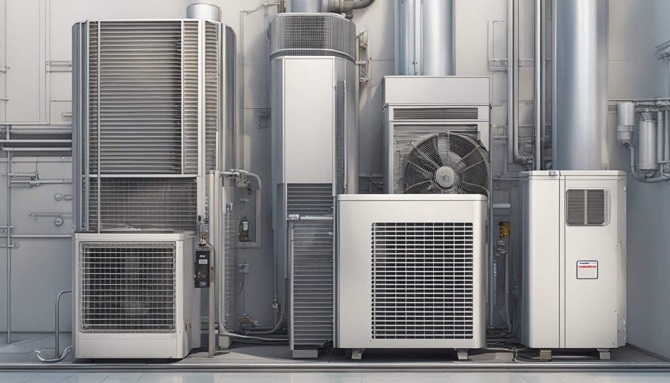The aircon compressor emits a loud, persistent noise, disrupting the quiet surroundings. Its mechanical hum fills the space, creating a sense of discomfort and annoyance