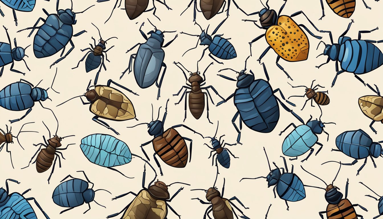 Bed bugs die from heat, cold, or insecticides