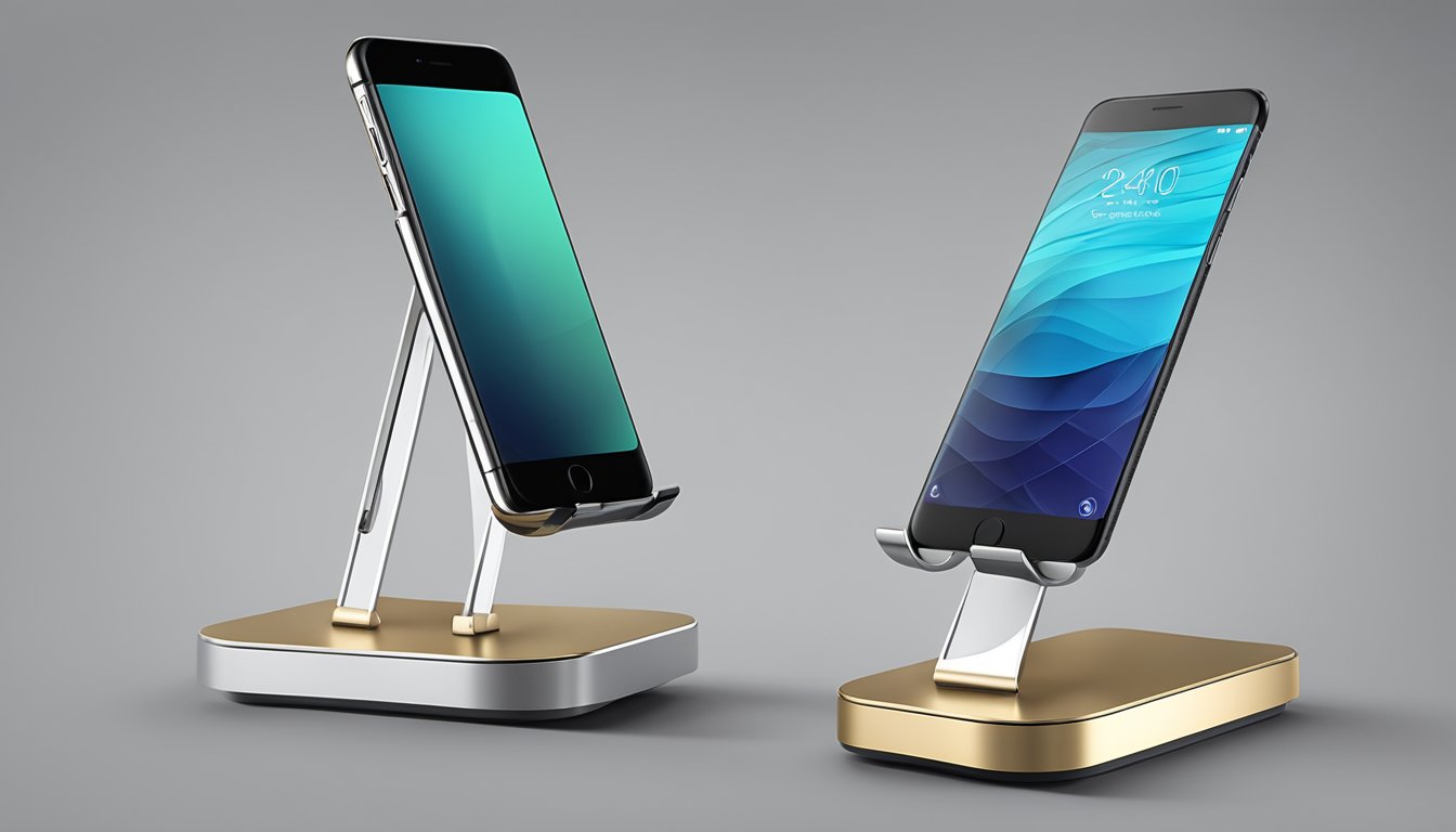 Get Organised with Aluminium Handphone Stand Corporate Gifts