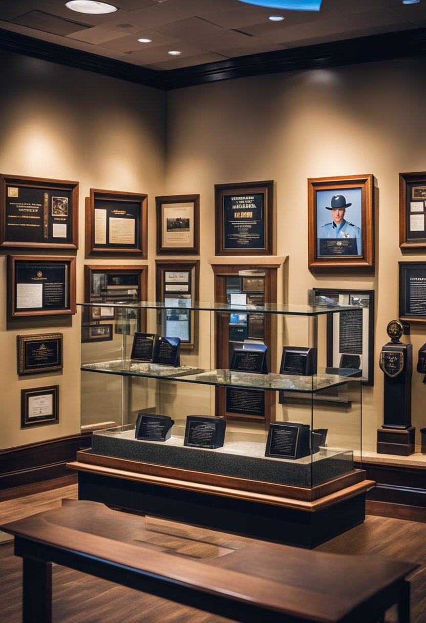 The Texas Ranger Hall of Fame and Museum in Waco features historic artifacts, interactive exhibits, and displays on the legendary law enforcement agency