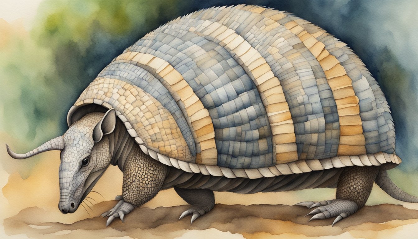 An armadillo carries leprosy, causing impact on human and animal populations