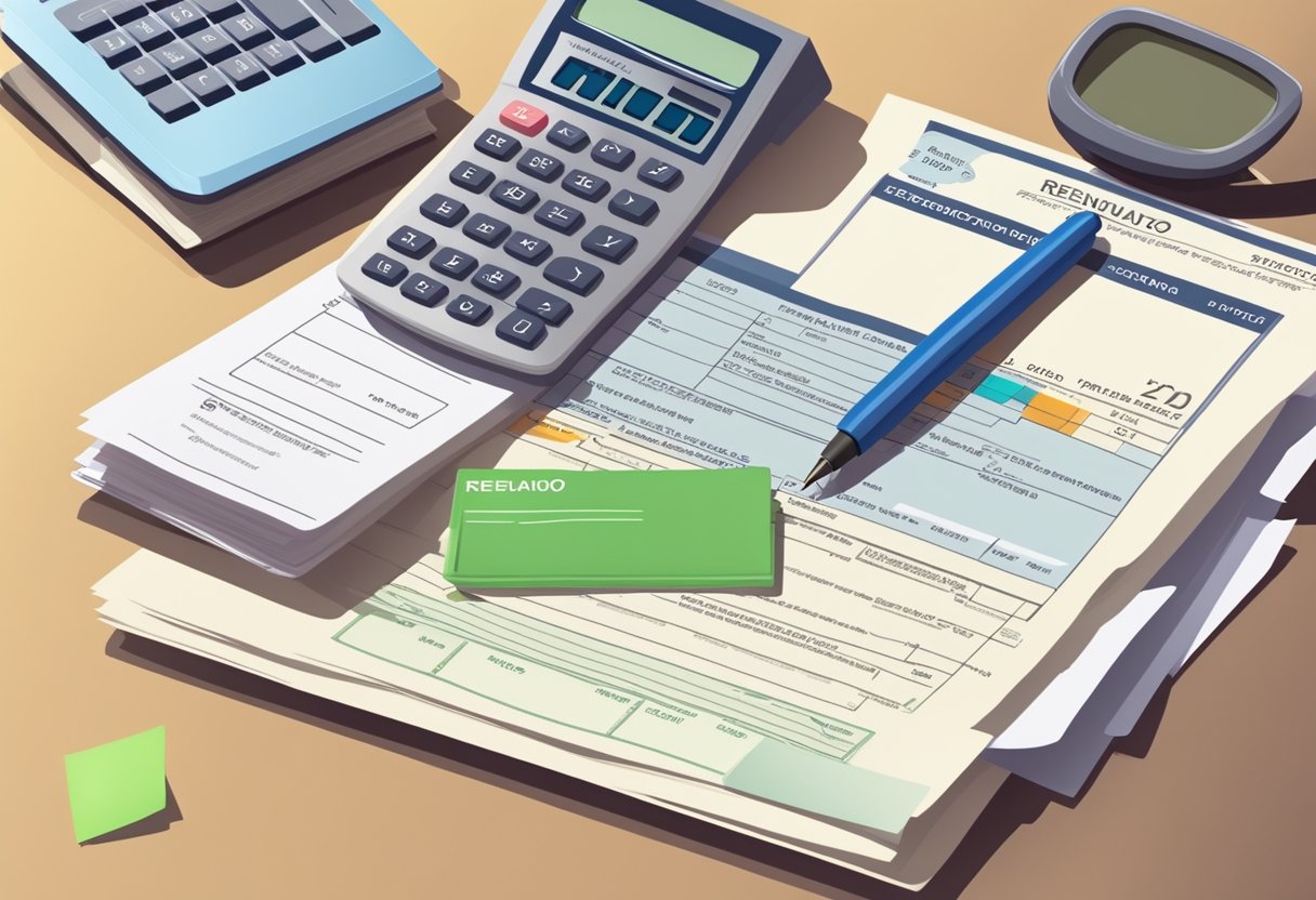 Restituição Retroativa e Isenção do Imposto de Renda: Entenda Seus Direitos 1 A stack of tax documents with "Isenção do Imposto de Renda" highlighted, a calculator, and a retroactive refund check