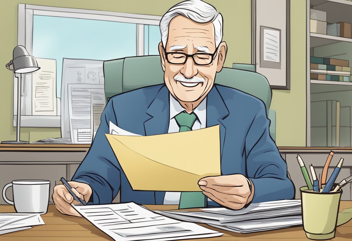 Isenção do Imposto de Renda e Servidor Estadual Aposentado: Entenda Seus Direitos 1 A retired state employee receiving tax exemption paperwork in the mail