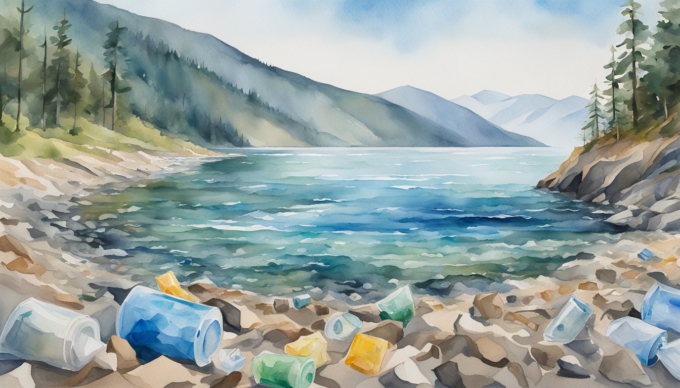 The shores of Lake Baikal are littered with plastic waste, while conservationists work to clean up the pollution and protect the pristine waters