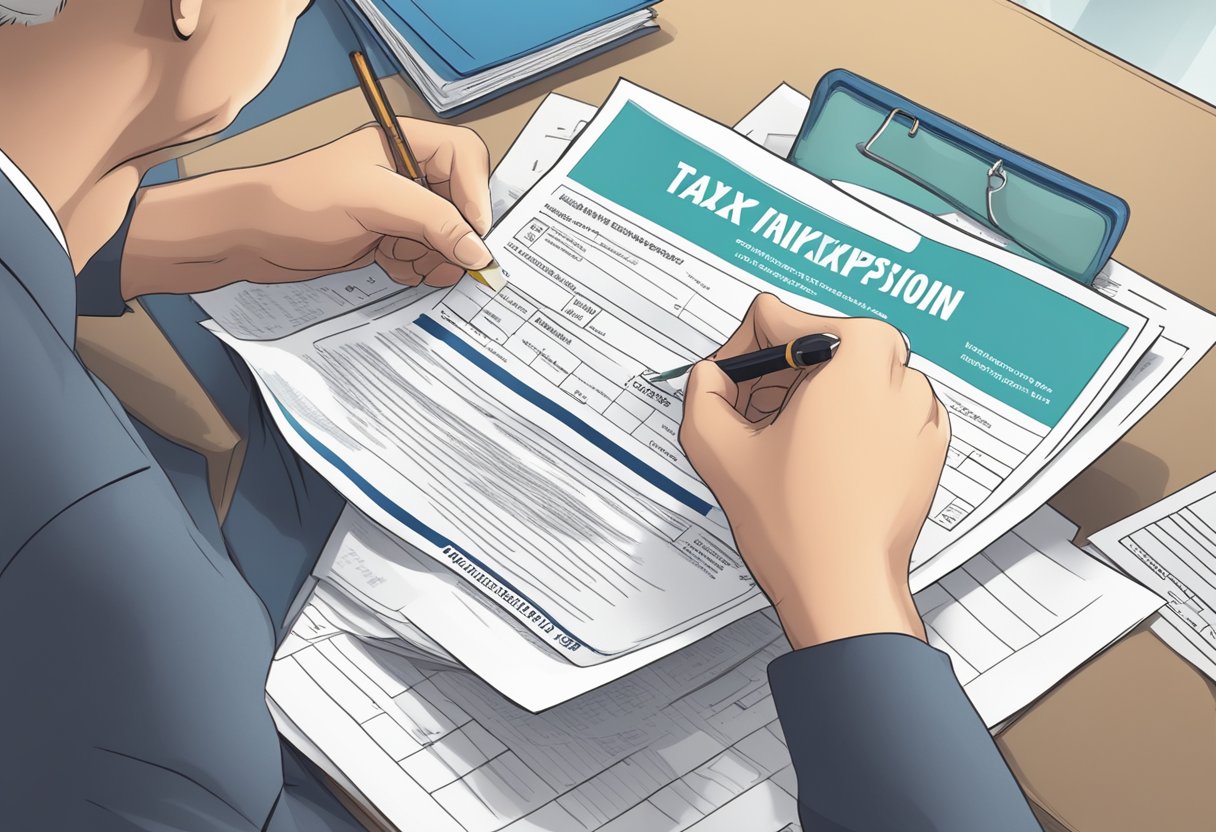 Parkinson e Isenção Do Imposto De Renda: Entenda seus Direitos 3 A person with Parkinson's disease receiving a tax exemption document from a government office