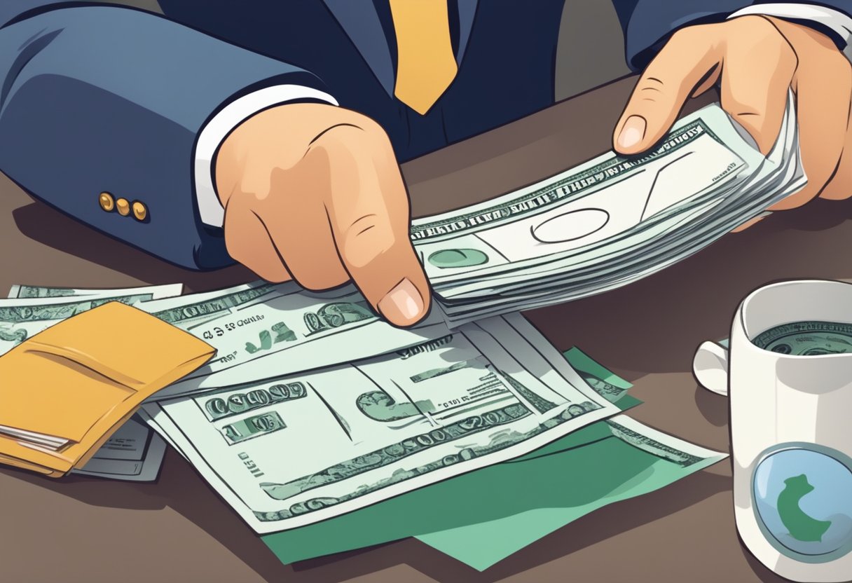 Como Receber Restituição Do Imposto de Renda de Anos Anteriores: Guia Prático 2 A person receiving a tax refund check in the mail
