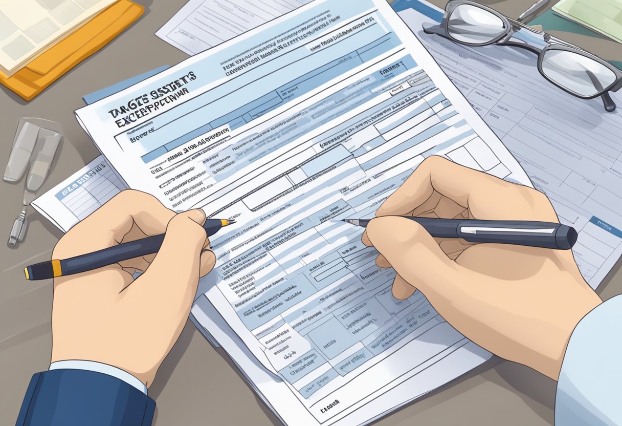Doença de Paget: Isenção de Imposto de Renda e Seus Direitos 3 A person with Paget's disease fills out tax exemption form