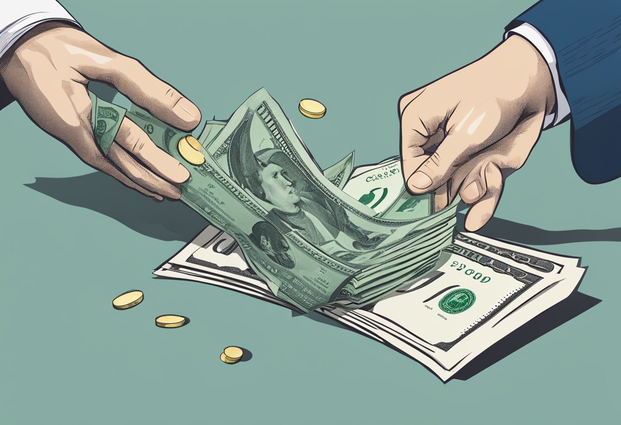 Rescisão do contrato do terreno e devolução do dinheiro: Etapas Legais e Direitos do Consumidor 3 A contract being torn in half with money being returned