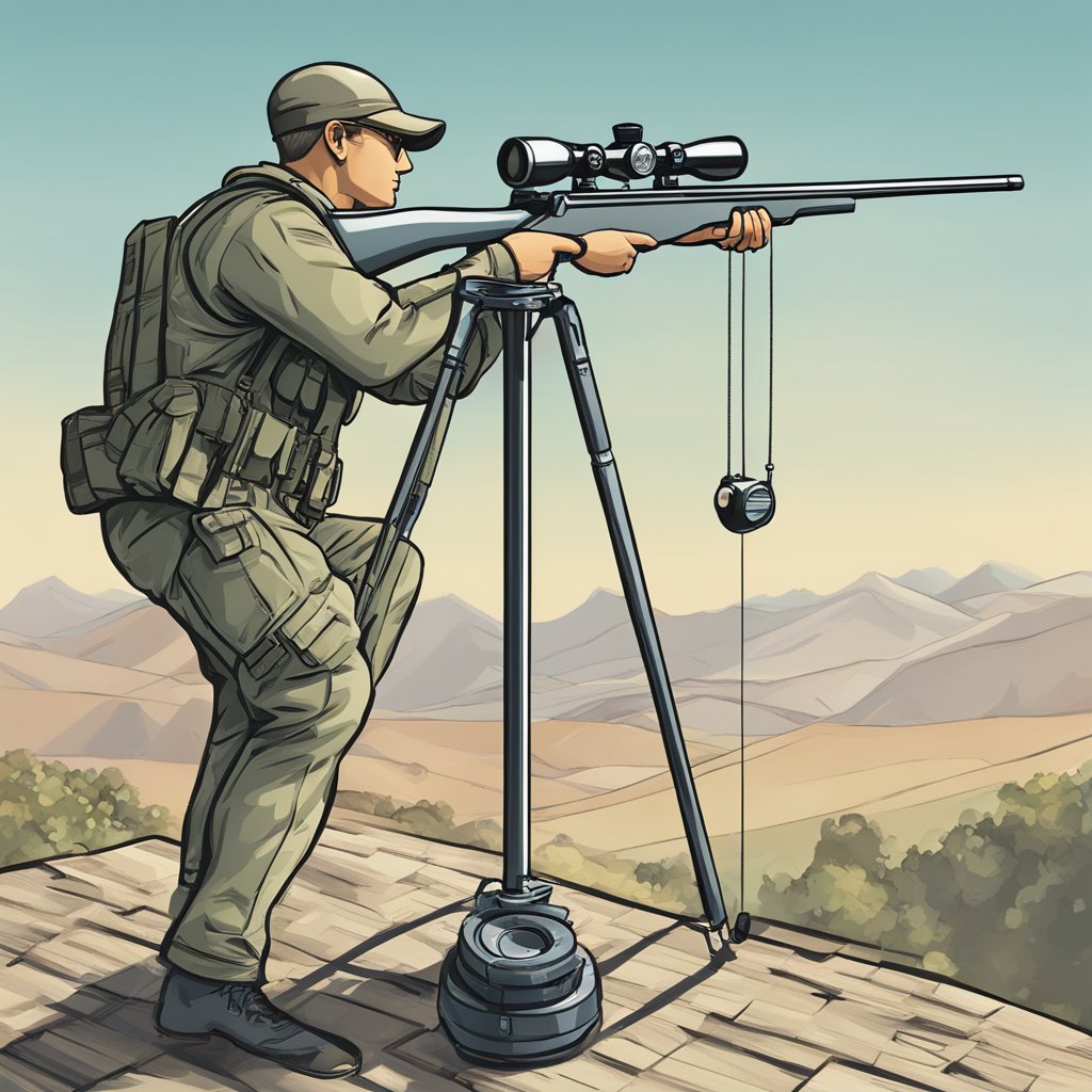 A scale balancing pricing and value, with a sniper scope targeting "LeadsSniper Alternative" as a potential option