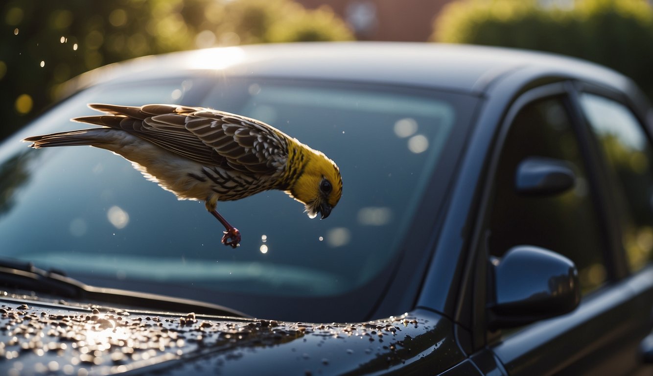 How to Get Bird Poop Off Car