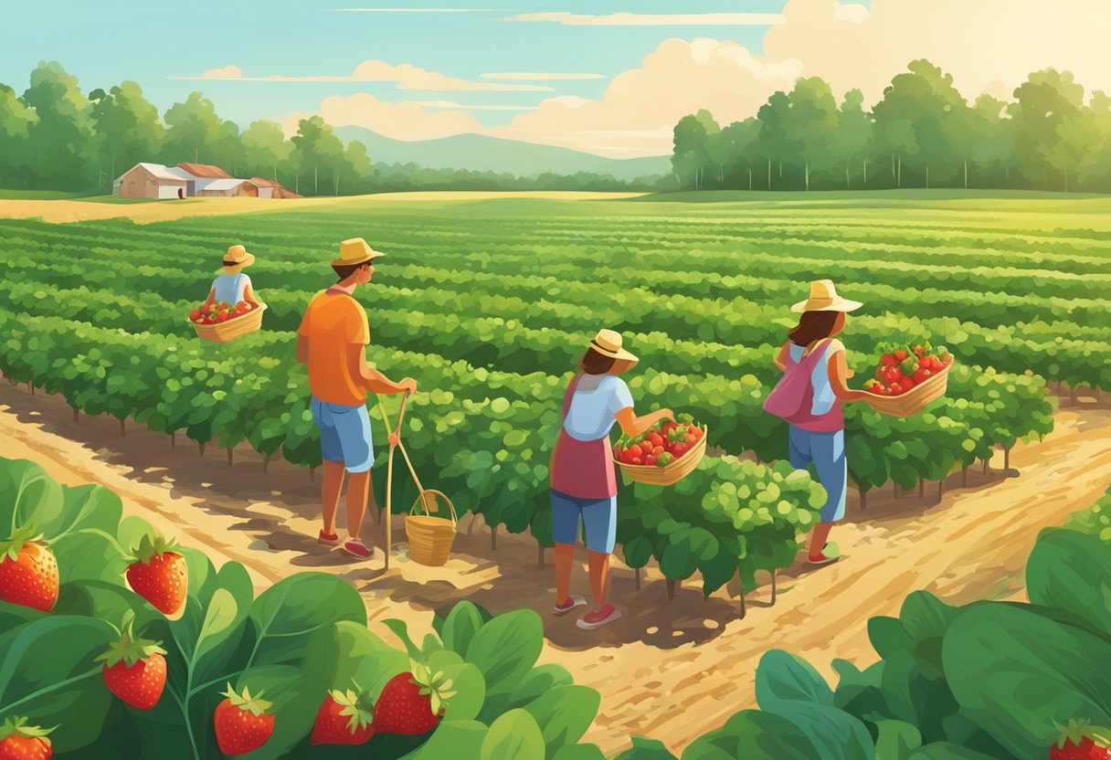 Strawberry Picking Near Leesburg FL Where to Go for Fresh Berries )