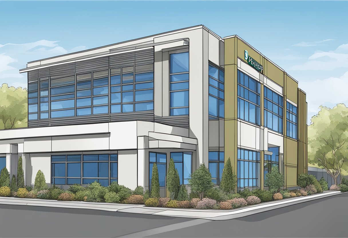 A modern office building with the sign "Paracorp Incorporated" located at 2804 Gateway Oaks Dr, Suite 200, Sacramento, CA 95833