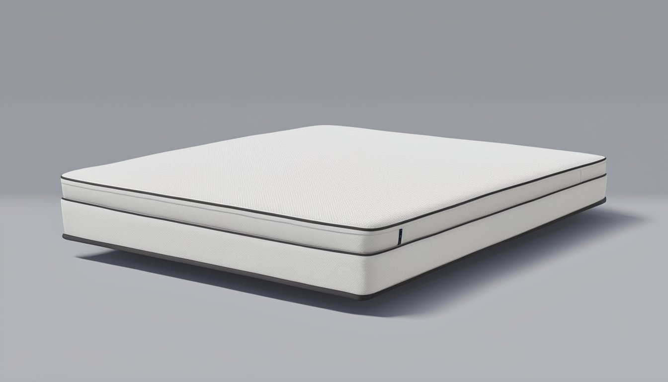 A super single mattress dwarfs a single mattress, showcasing the size difference