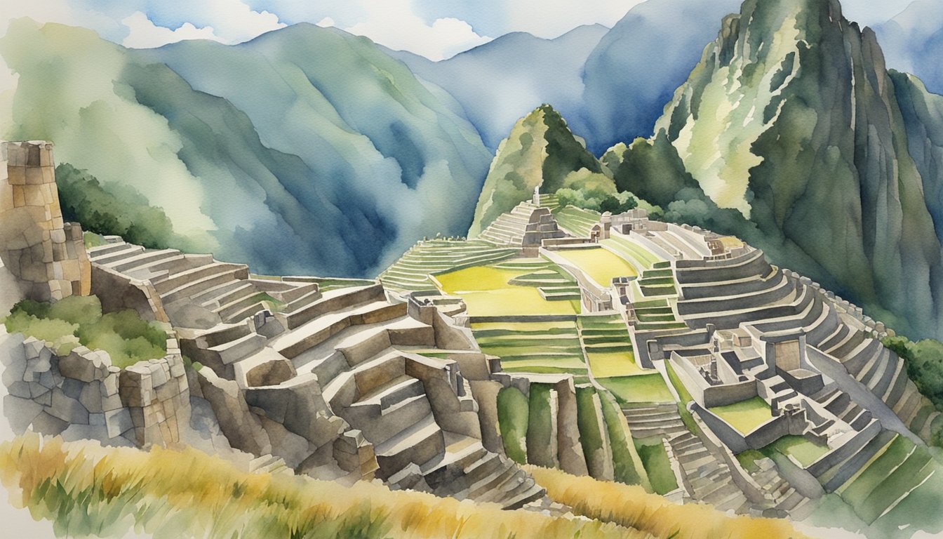 The Inca Empire expands: mountains, terraced fields, and grand stone buildings dot the landscape