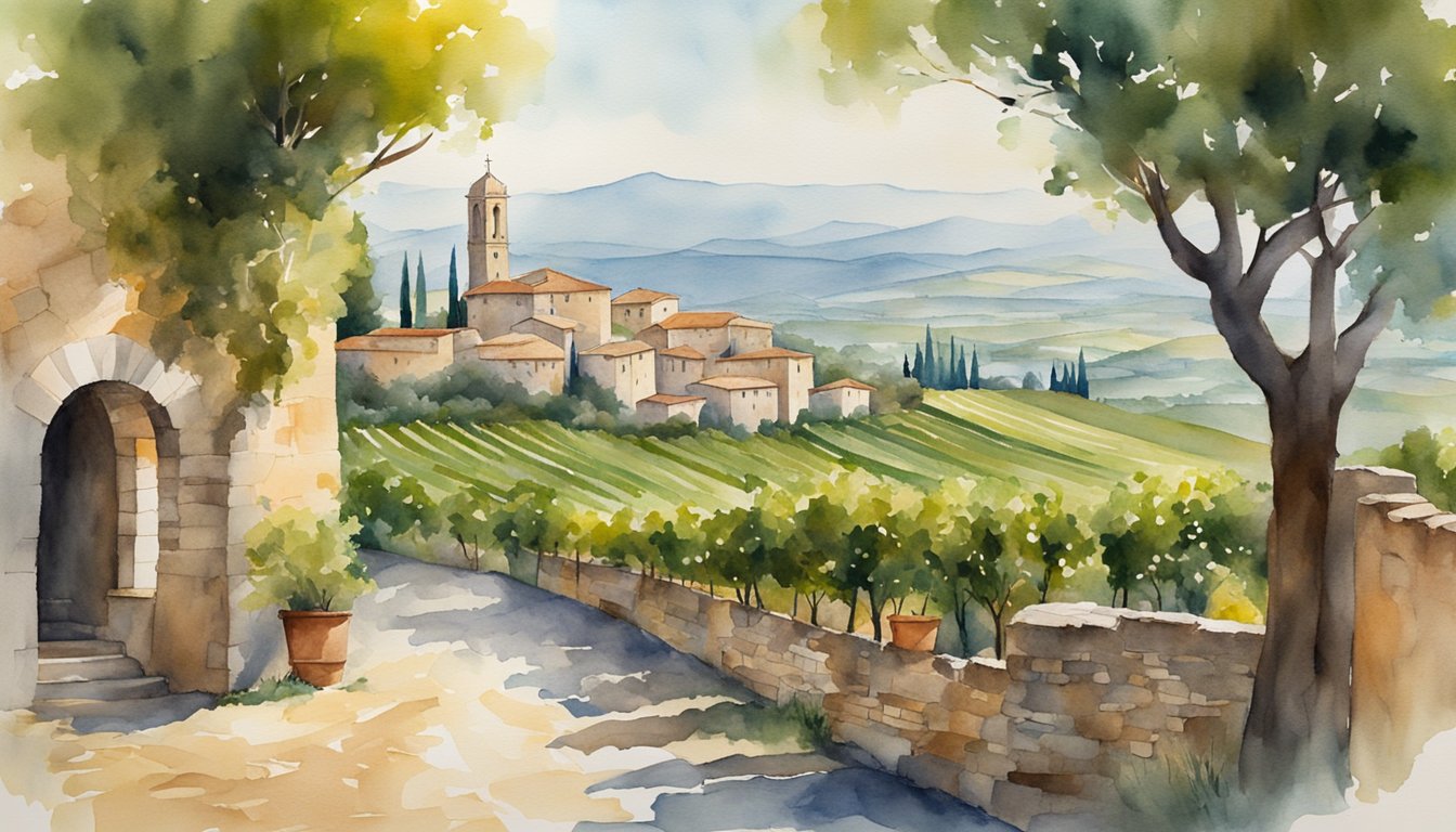 Rolling hills, vineyards, and ancient ruins dot the Italian landscape, while bustling cities and historic landmarks showcase the country's rich cultural and political geography