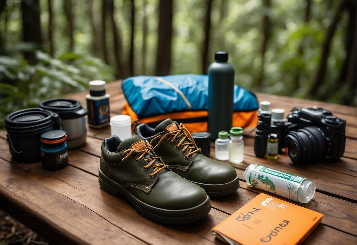 Costa Rica packing list Adventure Gear and Health Items 
