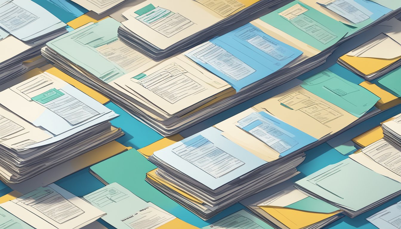 A stack of papers with "Frequently Asked Questions" and "MIT Undergraduate Tuition" printed on them