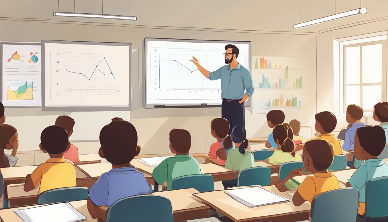 Making Sense Tuition: A Smart Investment for Your Child's Future A teacher points to a whiteboard with a diagram while students listen attentively in a well-lit classroom