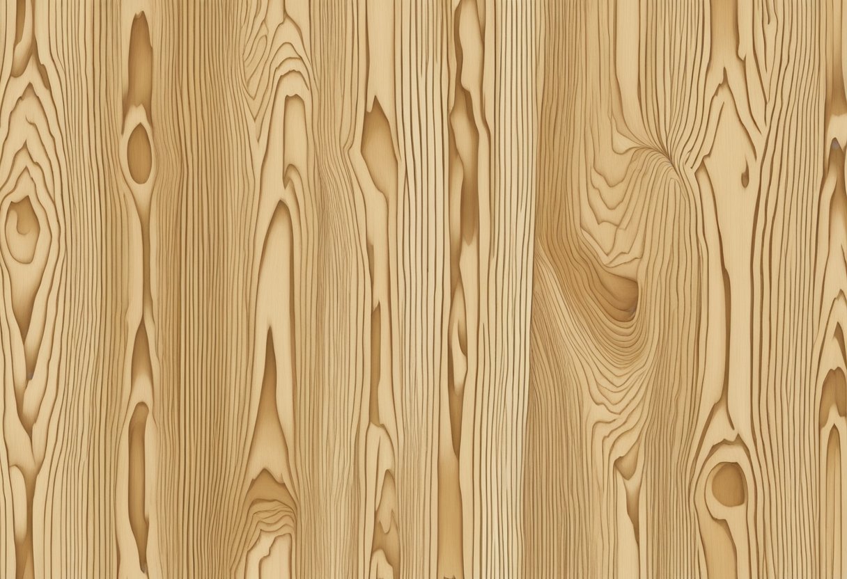 Radiata pine plywood being used in construction, furniture making, and interior design