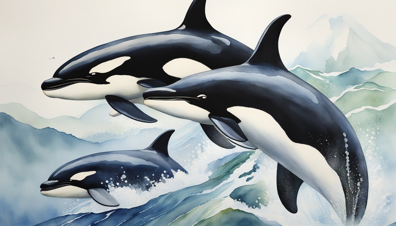 Orcas hunt in coordinated groups, using stealth and speed to capture their prey.</p><p>They employ various hunting strategies, including herding, corralling, and stunning their prey before consuming it