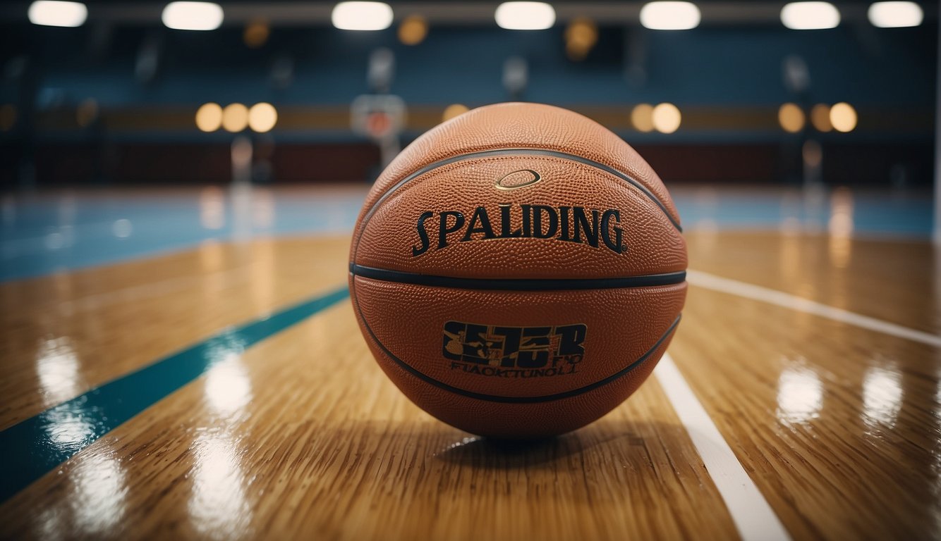 A well-maintained basketball court with durable materials and markings