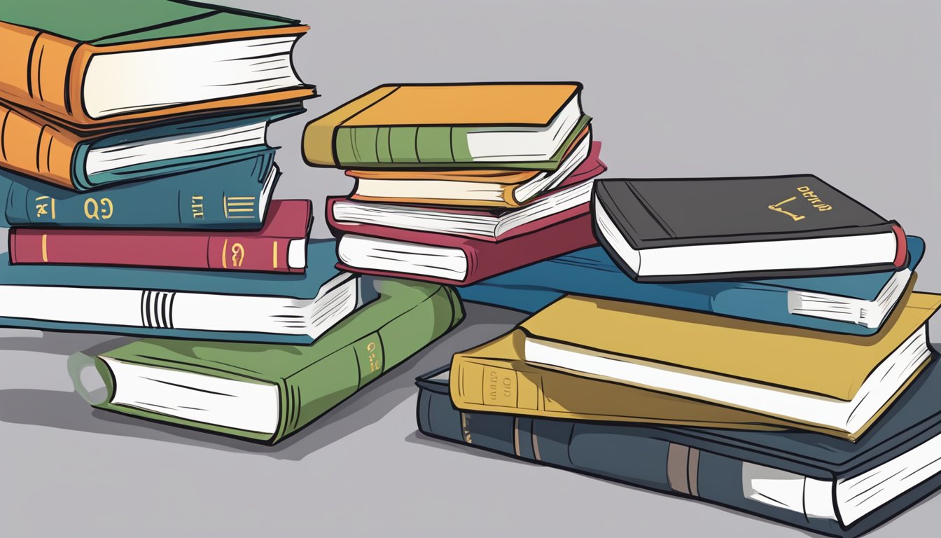 A stack of books with "Frequently Asked Questions sslc tuition" on the cover