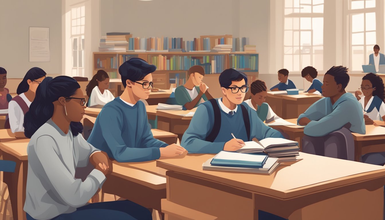 Students paying tuition while discussing academics at Minerva Schools