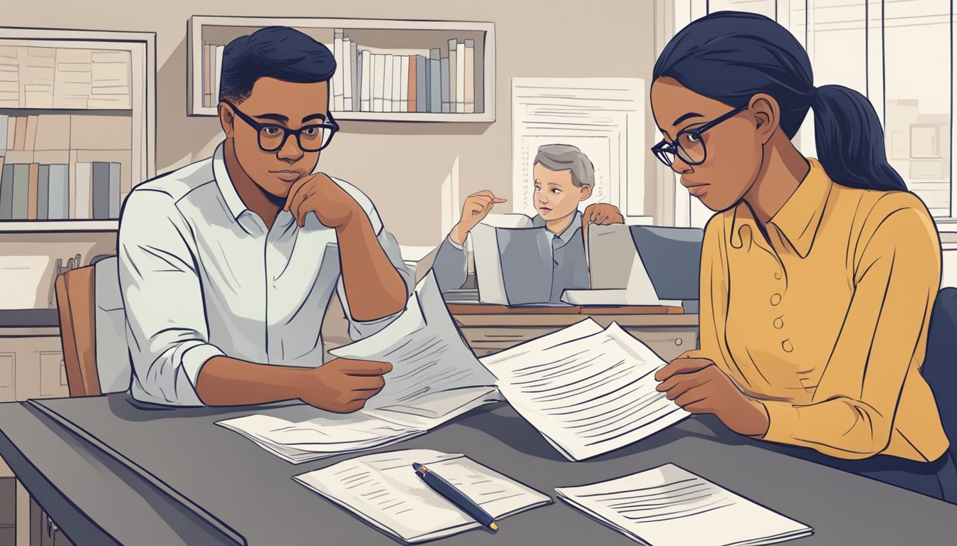 A parent rejects a list of blacklisted tuition agencies, while researching and comparing different options for their child