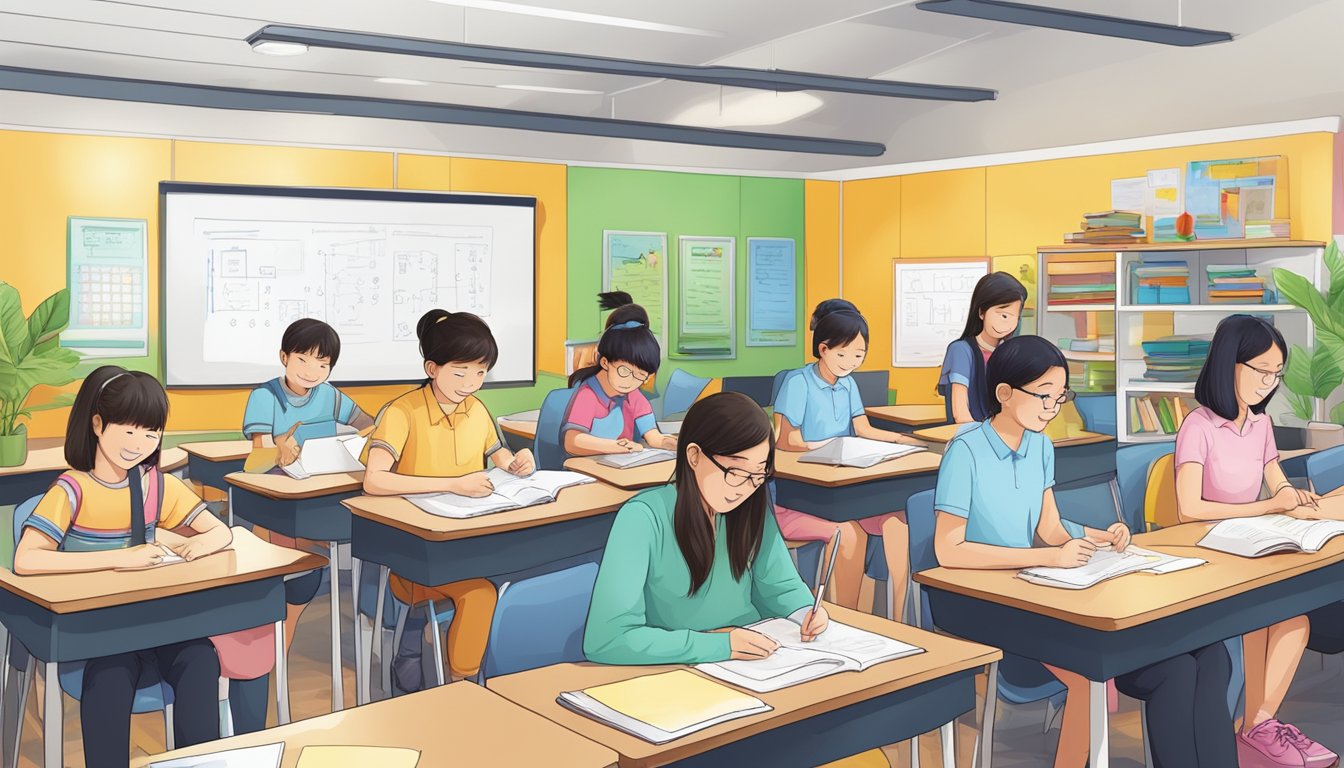 Students eagerly enter bright, modern maths tuition centres in Singapore, where dedicated tutors provide engaging and effective learning experiences