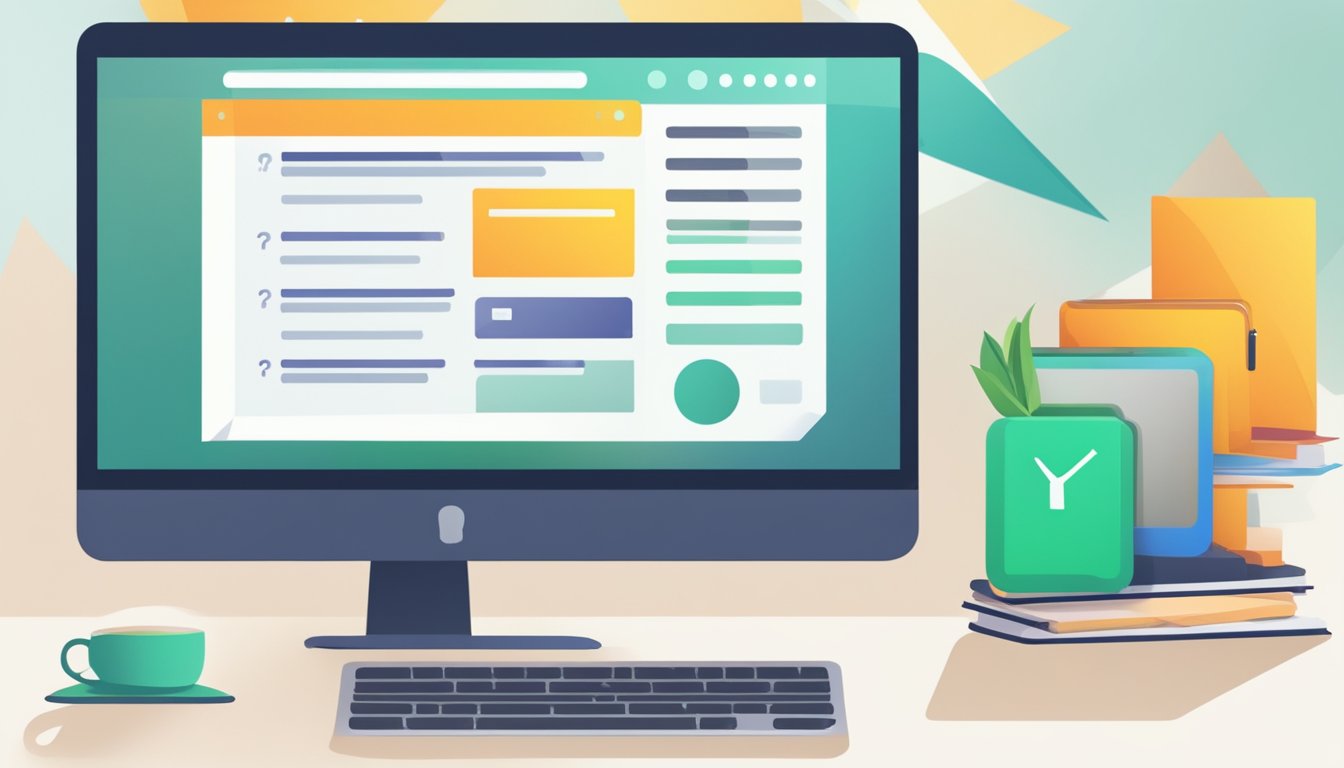 Tuition-Free Online Colleges: The Future of Education A computer screen displaying a webpage with the title "Frequently Asked Questions: Tuition-Free Online Colleges"