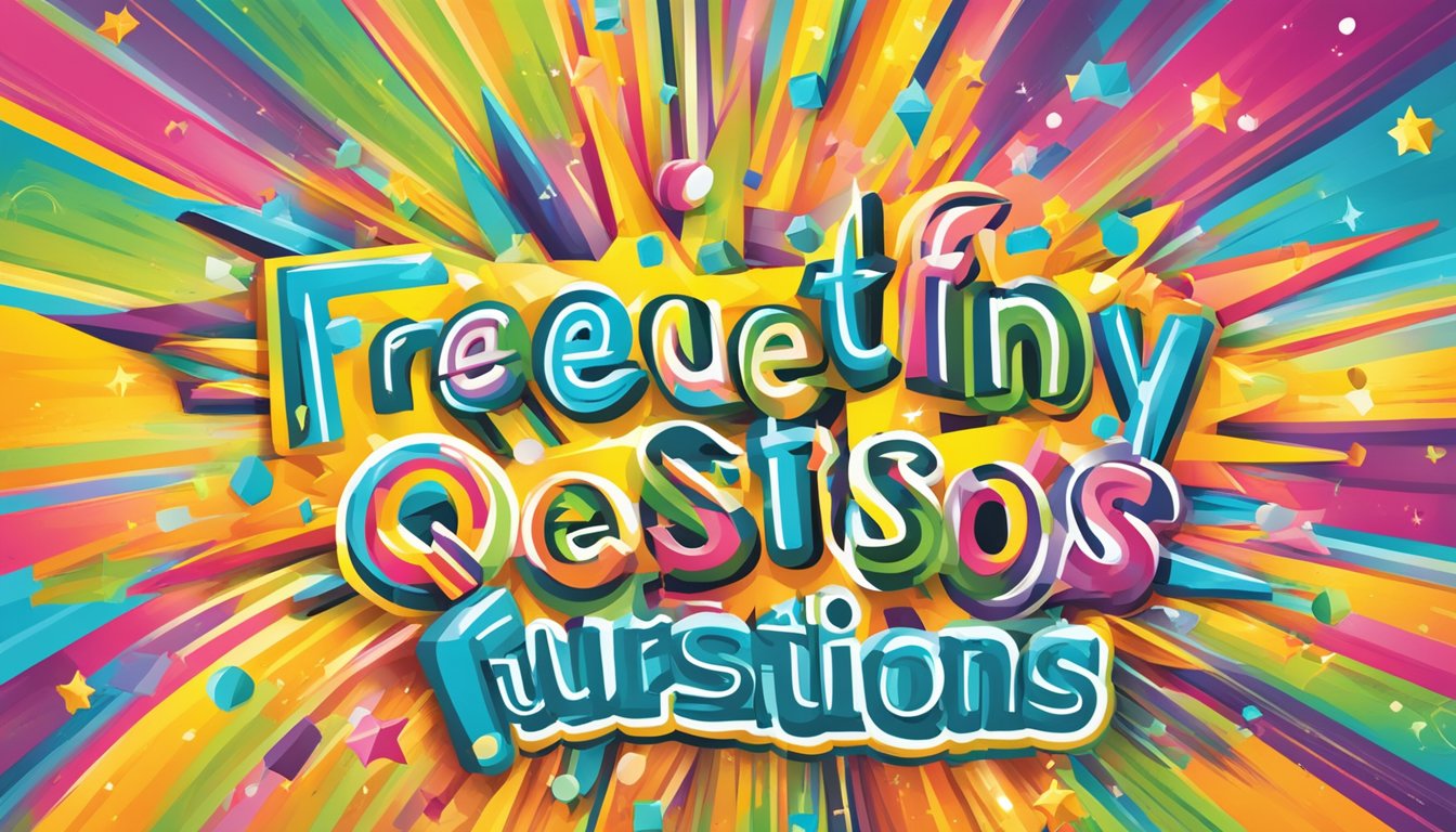 A bright starburst with "Frequently Asked Questions" and "Zest Tuition Assignments" in bold, dynamic font