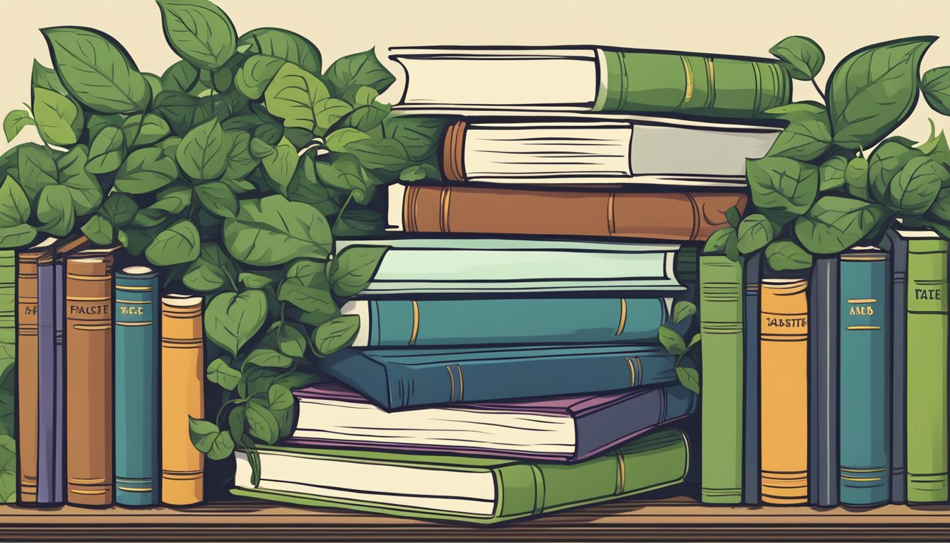 Discover the Shocking Cost of Average Ivy League Tuition: Is It Worth It? A stack of books with "Frequently Asked Questions" on top, surrounded by Ivy League college logos