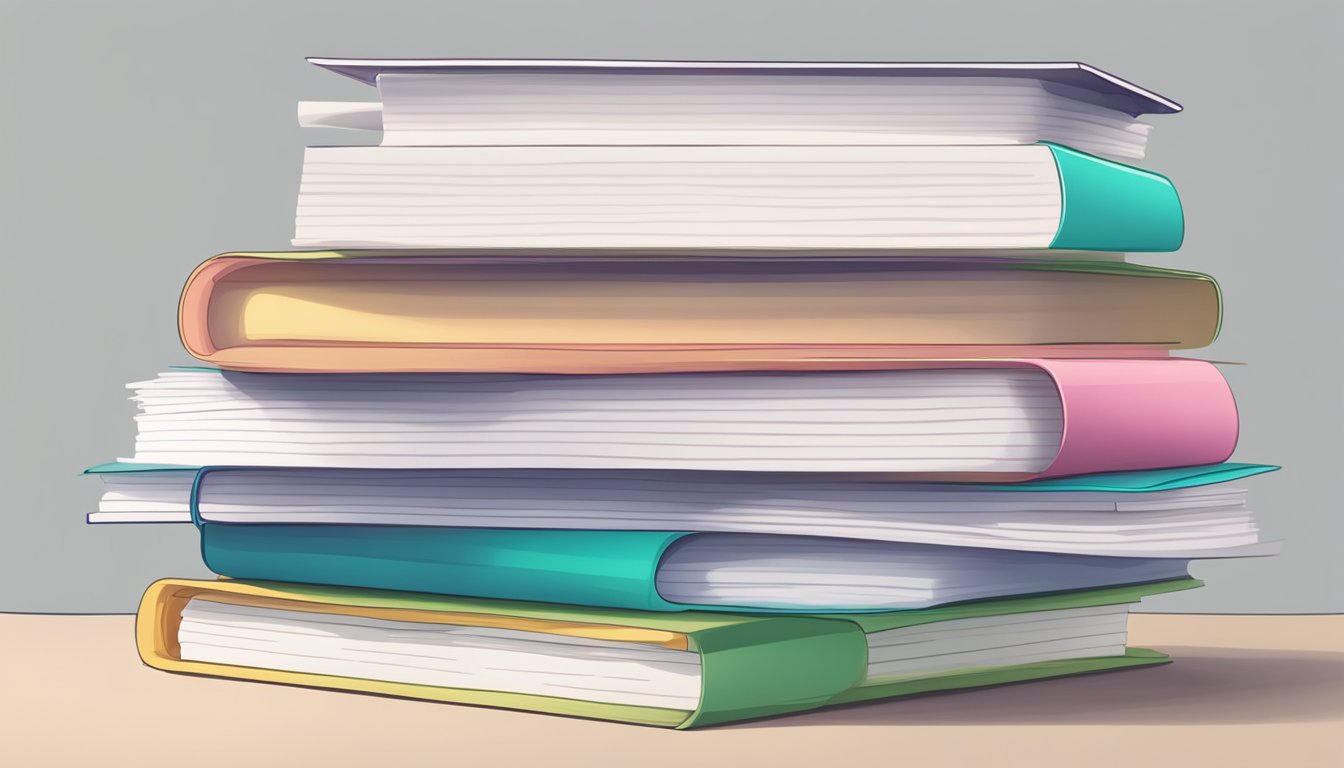 A stack of FAQ papers with "Petunia Lee Tuition" prominently displayed